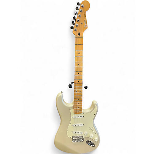 Used 2006 Fender 60th Anniversary Stratocaster Blizzard Pearl Solid Body Electric Guitar Blizzard Pearl