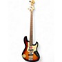 Used 2006 Fender American Deluxe Jazz Bass 2 Color Sunburst Electric Bass Guitar 2 Color Sunburst