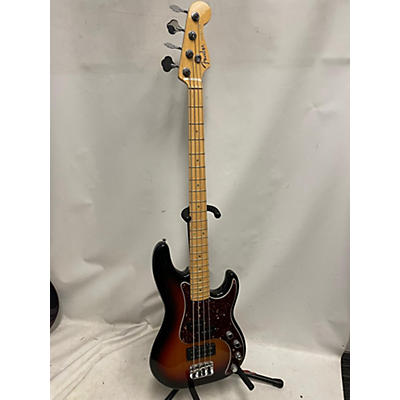 Used 2006 Fender American Deluxe Precision Bass Sunburst Electric Bass Guitar