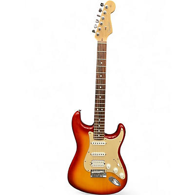 Used 2006 Fender American Standard Stratocaster HSS Sienna Sunburst Solid Body Electric Guitar