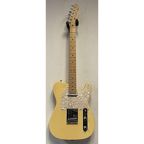 Fender Used 2006 Fender American Standard Telecaster Vintage Yellow Solid Body Electric Guitar Vintage Yellow