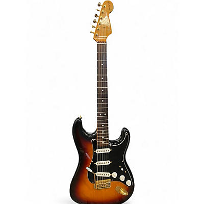 Used 2006 Fender Artist Series Stevie Ray Vaughan Stratocaster 3 Color Sunburst Solid Body Electric Guitar