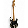 Used 2006 Fender BUDDY GUY STANDARD STRATOCASTER Black With White Polka Dots Solid Body Electric Guitar Black With White Polka Dots