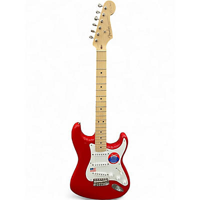 Used 2006 Fender Eric Clapton Signature Stratocast Torino Red Solid Body Electric Guitar