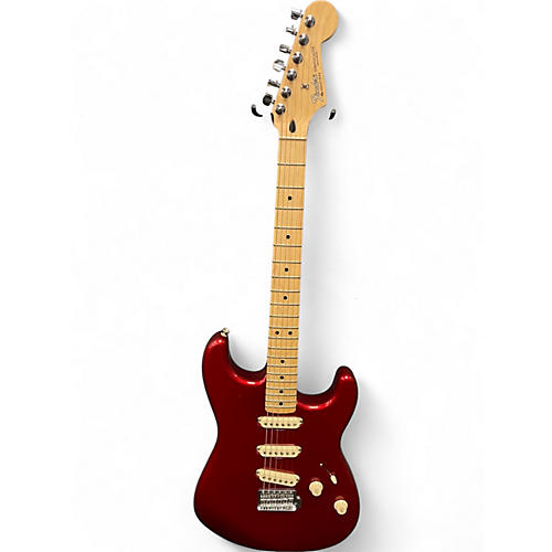 Used 2006 Fender FSR 60TH ANNIVERSARY STRAT SPARKLE RED Solid Body Electric Guitar SPARKLE RED