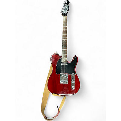 Used 2006 Fender FSR AMERICAN TELECASTER CHAMBERED MAHOGANY Trans Crimson Red Solid Body Electric Guitar