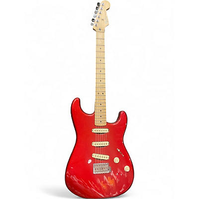 Used 2006 Fender FSR Stratocaster No Pickguard 60th Anniversay Red Spark Solid Body Electric Guitar