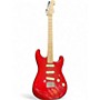 Used 2006 Fender FSR Stratocaster No Pickguard 60th Anniversay Red Spark Solid Body Electric Guitar Red Spark