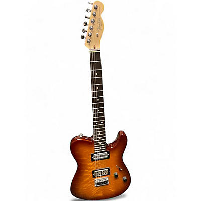 Used 2006 Fender FSR Telecaster Deluxe Quilted Maple Tobacco Sunburst Solid Body Electric Guitar
