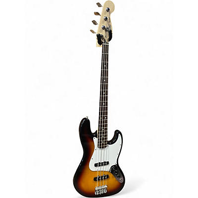 Used 2006 Fender STANDARD JAZZ BASS 60TH ANNIVERSARY 2 Color Sunburst Electric Bass Guitar
