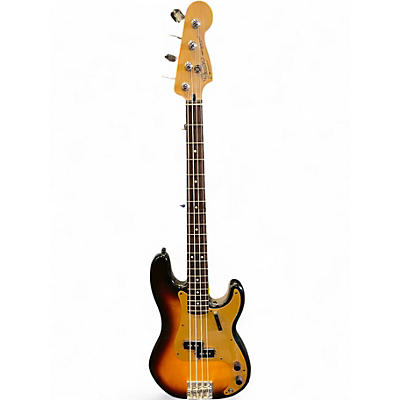 Used 2006 Fender Standard Precision Bass 3 Tone Sunburst Electric Bass Guitar