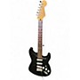 Used 2006 Fender Standard Stratocaster BLACK Solid Body Electric Guitar BLACK