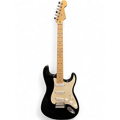 Used 2006 Fender Standard Stratocaster Black Solid Body Electric Guitar