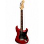 Used 2006 Fender Standard Stratocaster HH Candy Apple Red Solid Body Electric Guitar Candy Apple Red