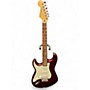Used 2006 Fender Standard Stratocaster Left Handed Midnight Wine Electric Guitar Midnight Wine