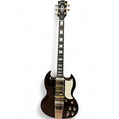 Used 2006 Gibson 1961 SG Custom Reissue HISTORIC BLACK CHERRY SPARKLE Solid Body Electric Guitar