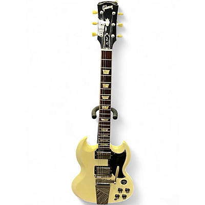 Used 2006 Gibson CUSTOM ART HISTORIC LES PAUL SG STANDARD Antique Ivory Solid Body Electric Guitar