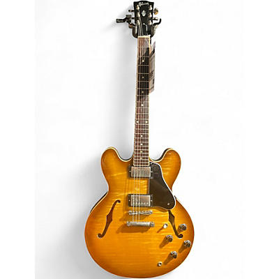 Used 2006 Gibson ES335 Figured HONEY SUNBURST Hollow Body Electric Guitar