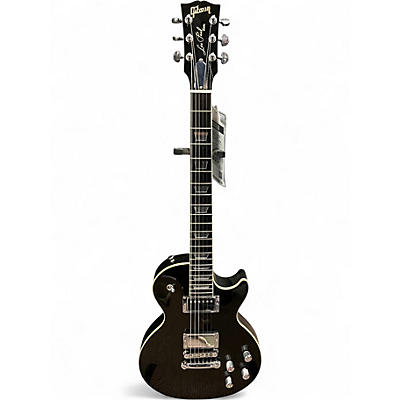 Used 2006 Gibson Les Paul GT BLACK GHOST FLAMES Solid Body Electric Guitar