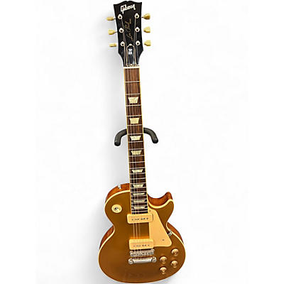 Used 2006 Gibson Les Paul Standard Gold Top Solid Body Electric Guitar