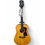 Used 2006 Guild D50 Bluegrass Special Natural Acoustic Electric Guitar Natural