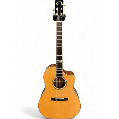Used 2006 Huss & Dalton CM  Natural Acoustic Electric Guitar