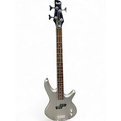 Used 2006 Ibanez GSR100 Silver Electric Bass Guitar