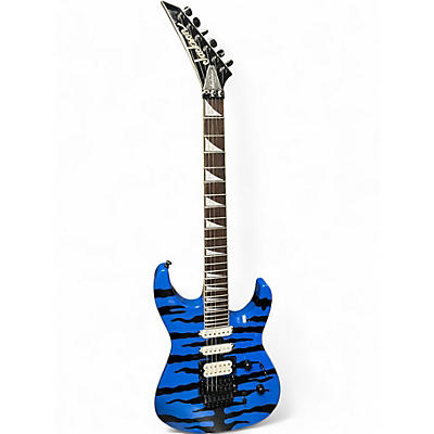 Used 2006 Jackson DK2 Pro Dinky Blue to Black  Solid Body Electric Guitar