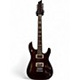 Used 2006 Schecter Guitar Research CSH-12 Black Cherry Solid Body Electric Guitar Black Cherry