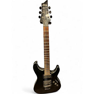 Used 2006 Schecter Guitar Research Hellraiser C1 Flat Black Solid Body Electric Guitar
