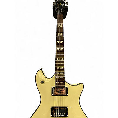 Used 2006 Schecter Guitar Research TEMPEST CUSTOM Classic White Solid Body Electric Guitar