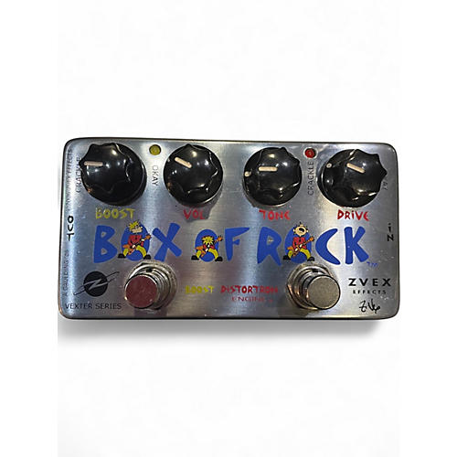 Used 2006 ZVEX Box Of Rock Distortion Boost Effect Pedal