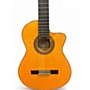 Used 2007 Cordoba 45FCE Flamenco Natural Classical Acoustic Electric Guitar Natural