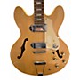 Used 2007 Epiphone Casino Natural Hollow Body Electric Guitar Natural