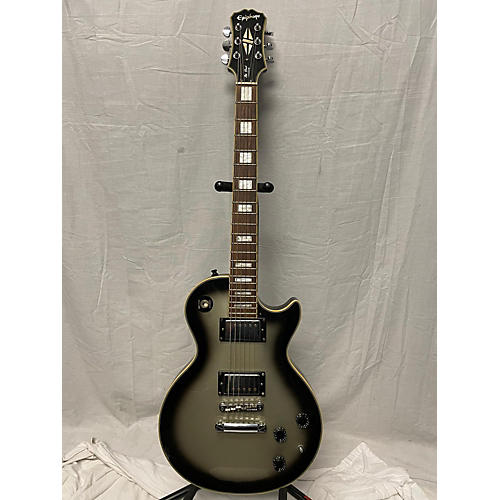 Epiphone Used 2007 Epiphone Les Paul Custom Silverburst Solid Body Electric Guitar Silverburst