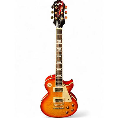 Used 2007 Epiphone Les Paul Ultra Cherry Sunburst Solid Body Electric Guitar