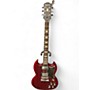 Used 2007 Epiphone Vintage G-400 Worn Cherry Solid Body Electric Guitar Worn Cherry
