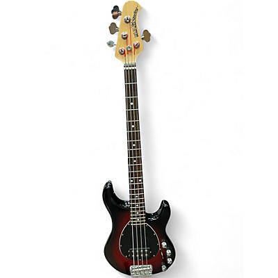 Used 2007 Ernie Ball Music Man Sterling 4 String Black Cherry Electric Bass Guitar