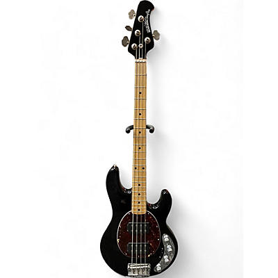 Ernie Ball Music Man Used 2007 Ernie Ball Music Man Stingray HH 4 String Black Electric Bass Guitar