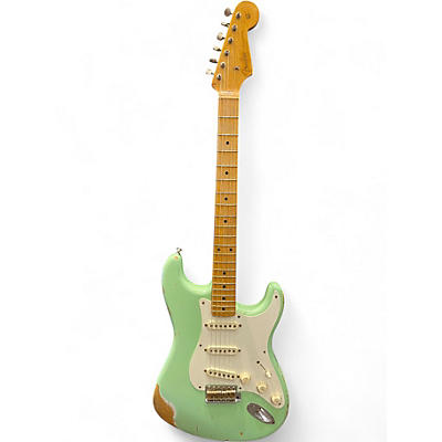 Used 2007 Fender 1957 STRATOCASTER RELIC Namm show  surf green Solid Body Electric Guitar