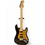 Used 2007 Fender American Deluxe Stratocaster Montego Black Solid Body Electric Guitar Montego Black