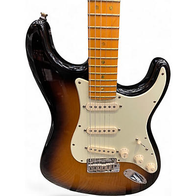 Used 2007 Fender American Professional Stratocaster SSS 2 Color Sunburst Solid Body Electric Guitar