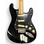 Used 2007 Fender American Standard Stratocaster Black Solid Body Electric Guitar Black