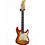 Used 2007 Fender American Standard Stratocaster Sunrise Tea Burst Solid Body Electric Guitar Sunrise Tea Burst