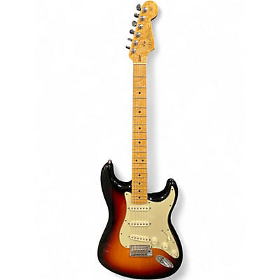 Used 2007 Fender Custom Shop Classic Stratocaster V Neck Maple 3 Tone Sunburst Solid Body Electric Guitar