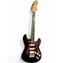 Used 2007 Fender Deluxe Lone Star Stratocaster Black Solid Body Electric Guitar Black