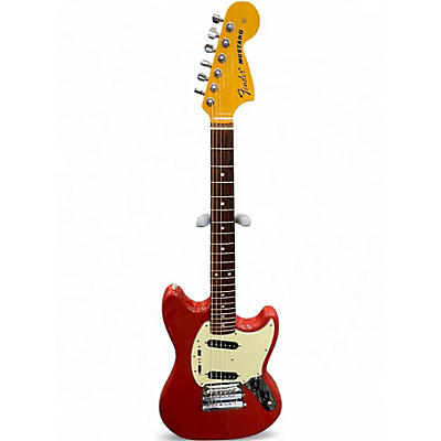 Used 2007 Fender Mustang MIJ Candy Apple Red Solid Body Electric Guitar