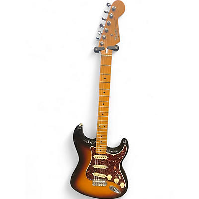 Used 2007 Fender Roadhouse Stratocaster 3 Tone Sunburst Solid Body Electric Guitar