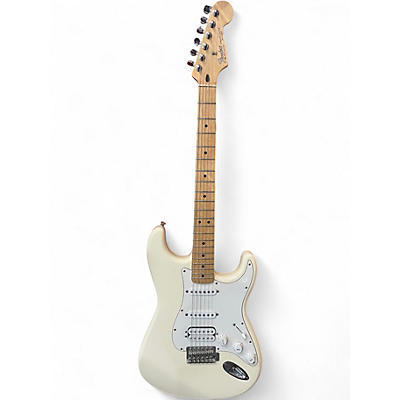 Used 2007 Fender Standard Stratocaster Alpine White Solid Body Electric Guitar