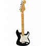 Used 2007 Fender Standard Stratocaster Black Solid Body Electric Guitar Black